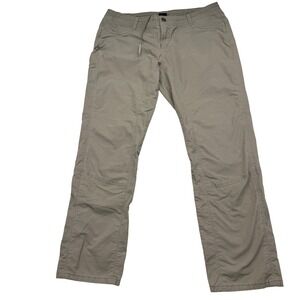 Kuhl Pants Womens 16 Short Tan Splash Roll-Up Hiking Outdoor Cargo Style 6248